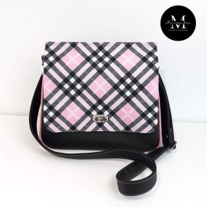 Sac à main-sac à main femme- original-anse reglable-simili noir-tissu imperméable-pièce unique-cousu main.
