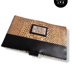 Portefeuille tout-en-un grande capacité,portefeuille femme,porte-monnaie,porte chéquier,12 emplacements cartes,élégant,compagnon femme