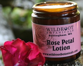 4 oz Rose Petal Lotion