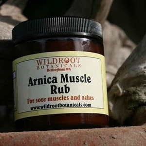 Arnica Muscle Rub 4 oz image 1