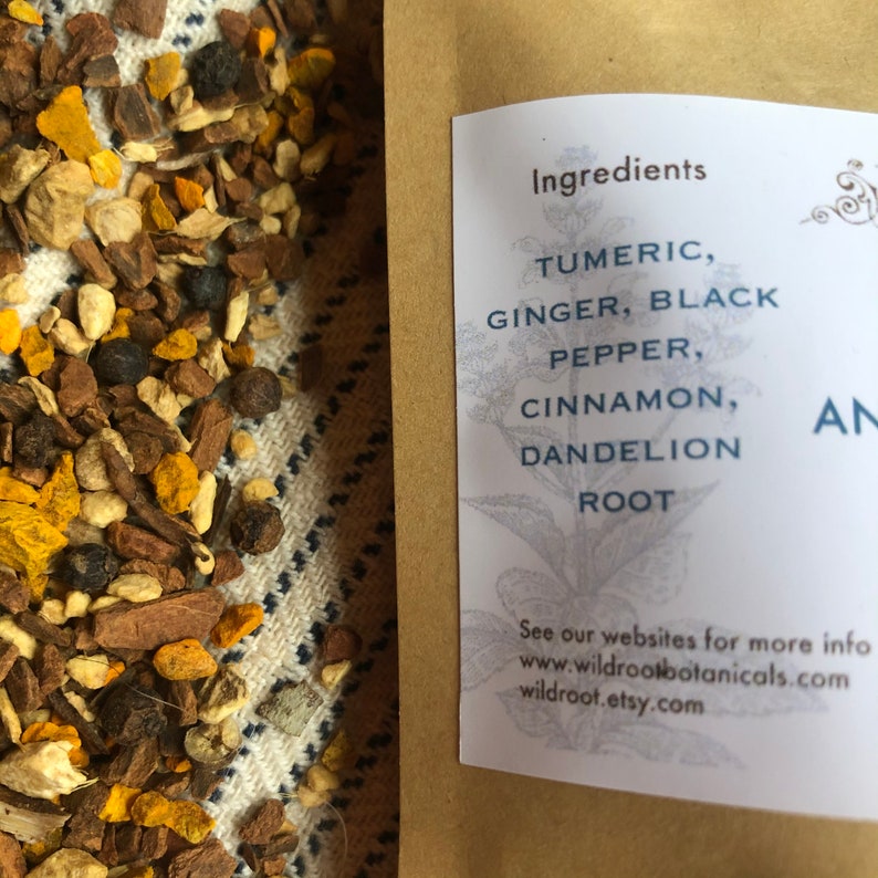 Antiinflammatory Chai Tea Etsy