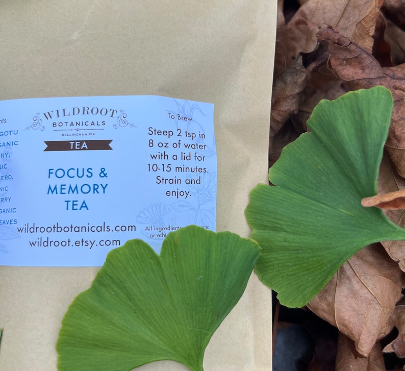 Focus and Memory Tea - Etsy