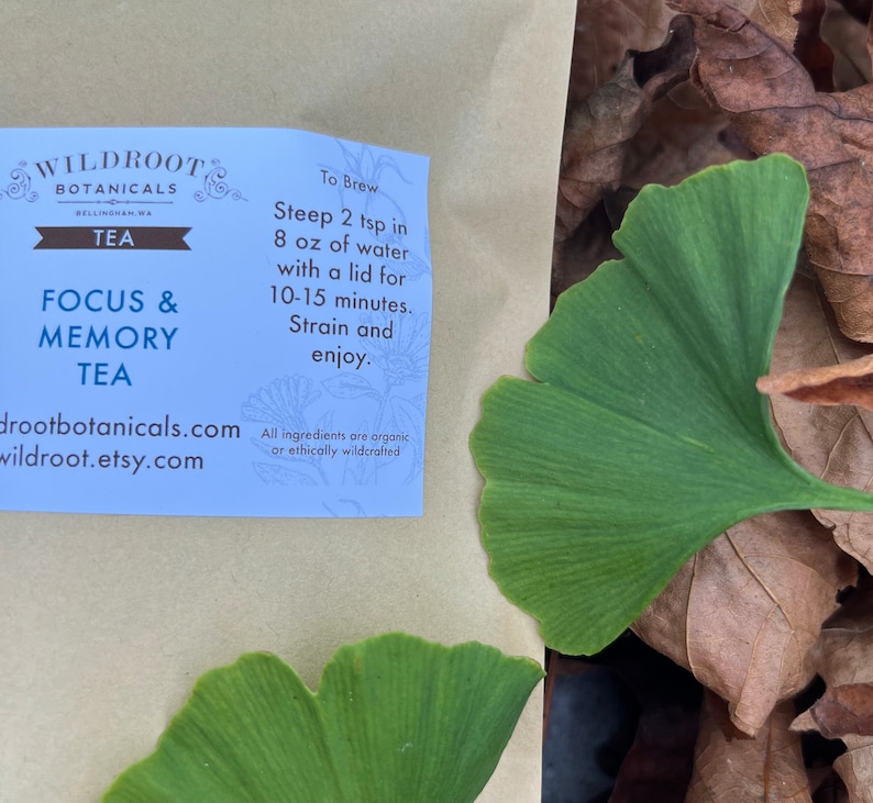 Focus and Memory Tea - Etsy