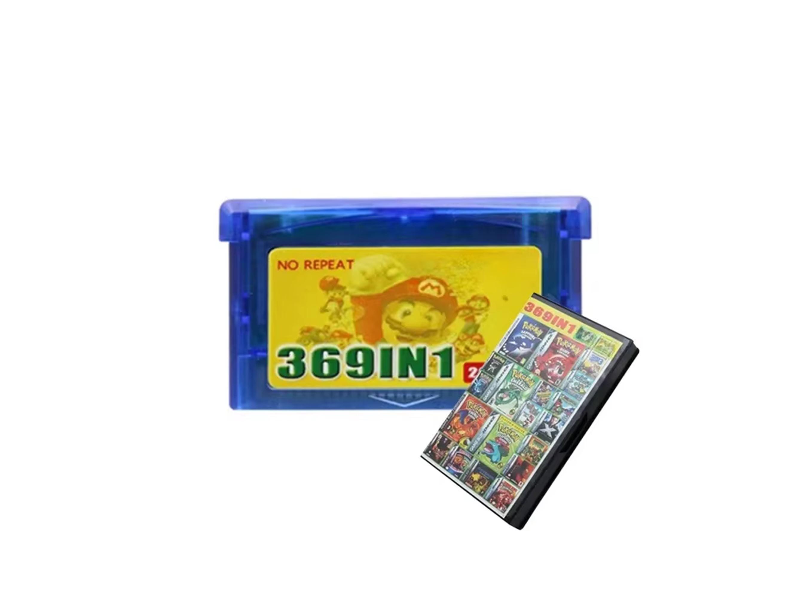 369 in 1 Game Boy Advance - Game Cartridge - Walmart.com