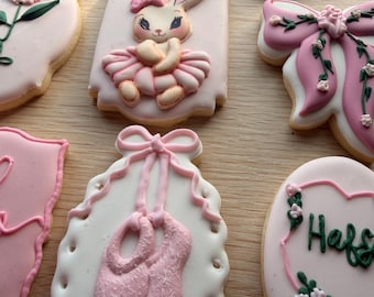 Custom Baby shower, Announcement Sugar Cookies