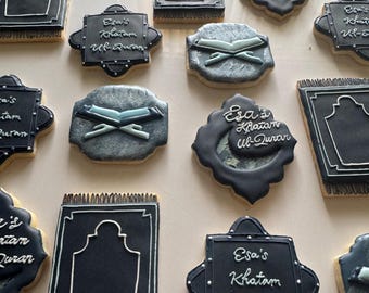 12 Khatam-Ul-Quran Sugar Cookies