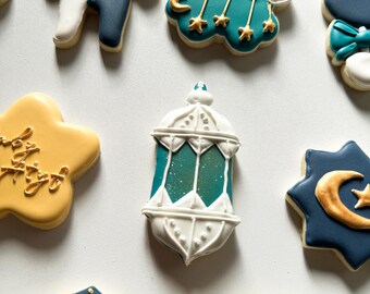 Custom Baby Announcement Sugar Cookies: Aqeeqah, Welcome Baby