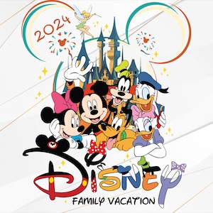 Viagem em Família 2024 PNG-Svg,2024 Férias em Família Png,Reino Mágico 2024 Png, Sublimação de Viagem em Família,download instantâneo.