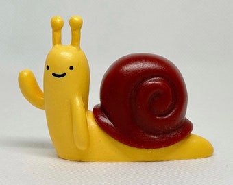 Happy Kawaii Snail Gift for Him Gift for Her