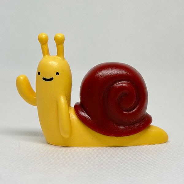 Happy Kawaii Snail Gift for Him Gift for Her