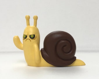 Resin Snail Sculpture Fan Art Decor Gifts for Him Gifts for Her