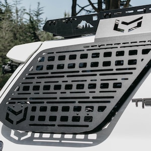 2010-2024 Toyota 4Runner Exterior MOLLE Panel (Stainless Steel)