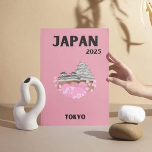 50+ Japan Editable Travel Photobook A4 size, decorative coffee table book, personalized travel book