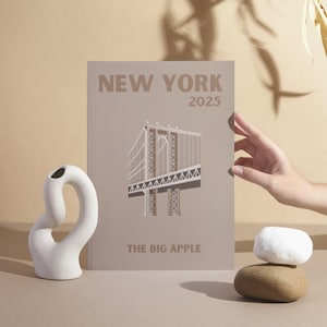 50+ New York Editable Travel Photobook A4 size, decorative coffee table book, personalised travel book