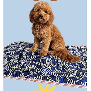 Cafe Dog Mat - Dog Mat - Travel Mat - Size SMALL - 60cm x 90cm