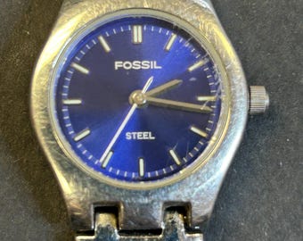 Ladies Fossil Steel watch
