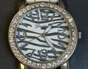 Womans Geneva Platinum watch