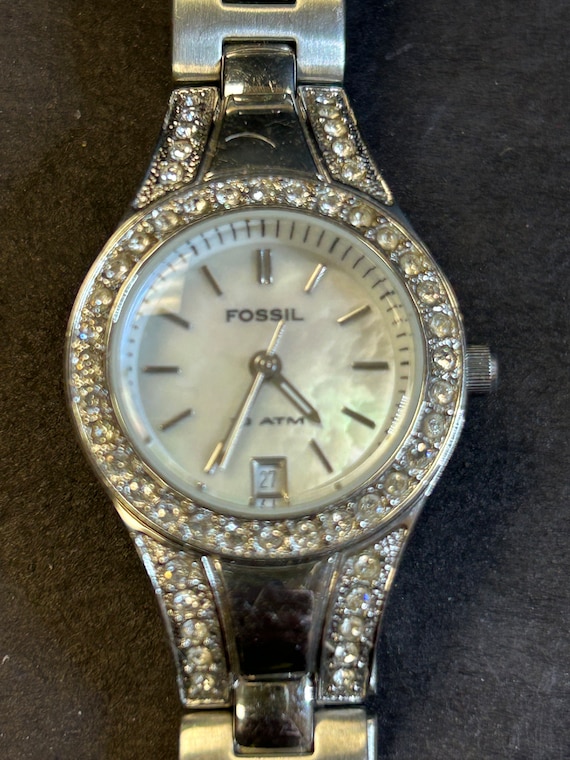 Fossil bling watch hotsell