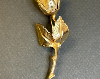 Vintage Giobino Rose Brosche