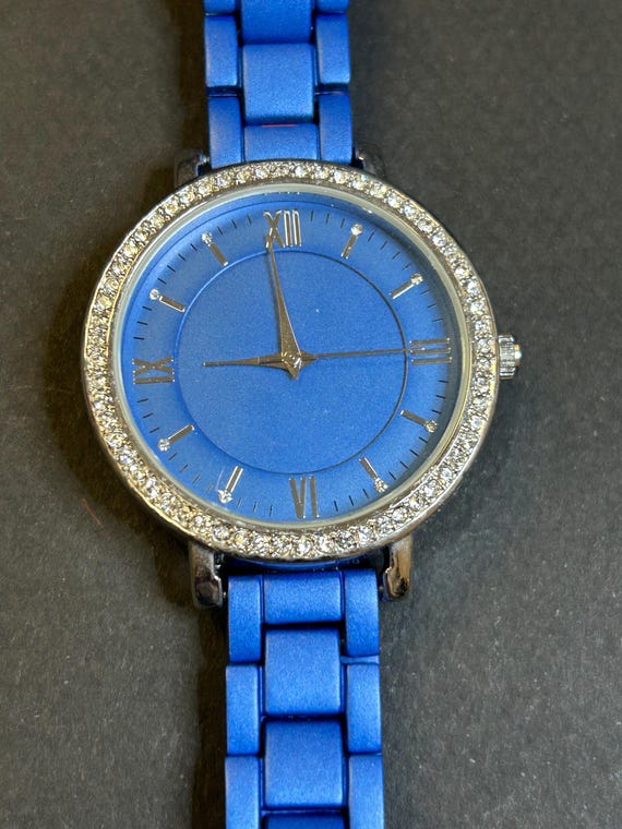 Womans Kessaris Blue Fashion Watch - Etsy display picture 3