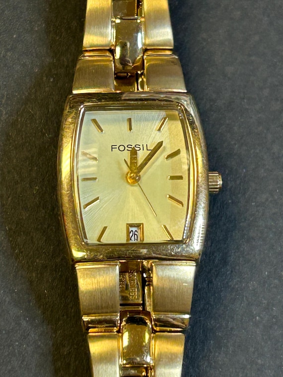 Ladies Fossil F2 gold tone watch - image 1
