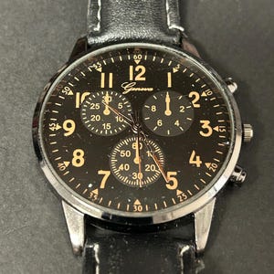 Mens Geneva fashion watch