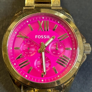 Ladies Fossil Quartz Watch - Etsy
