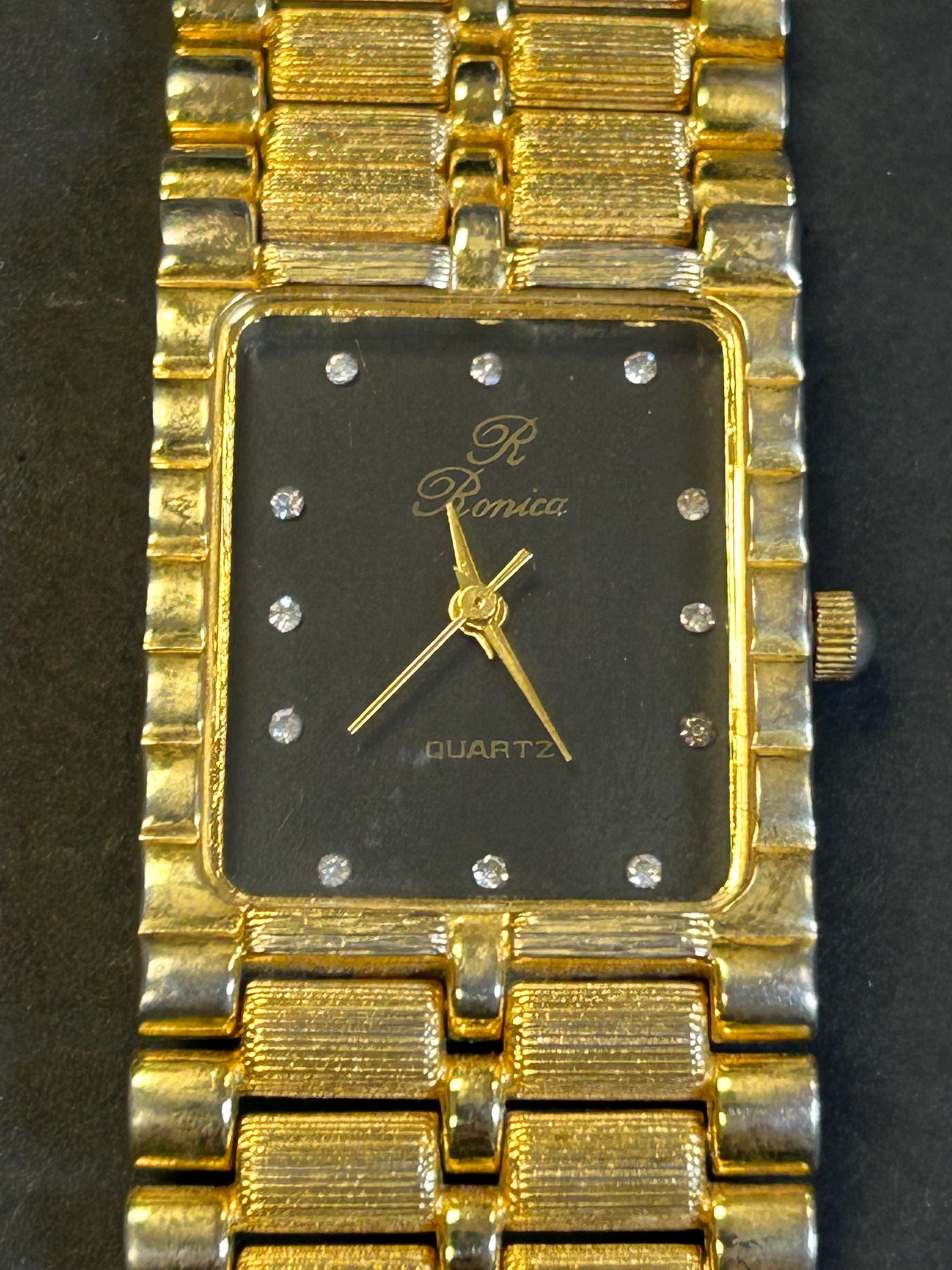 Ronica Square Bezel Cork Watch s-l1200.jpg main image 3
