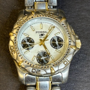 Ladies Vintage Fossil Blue watch