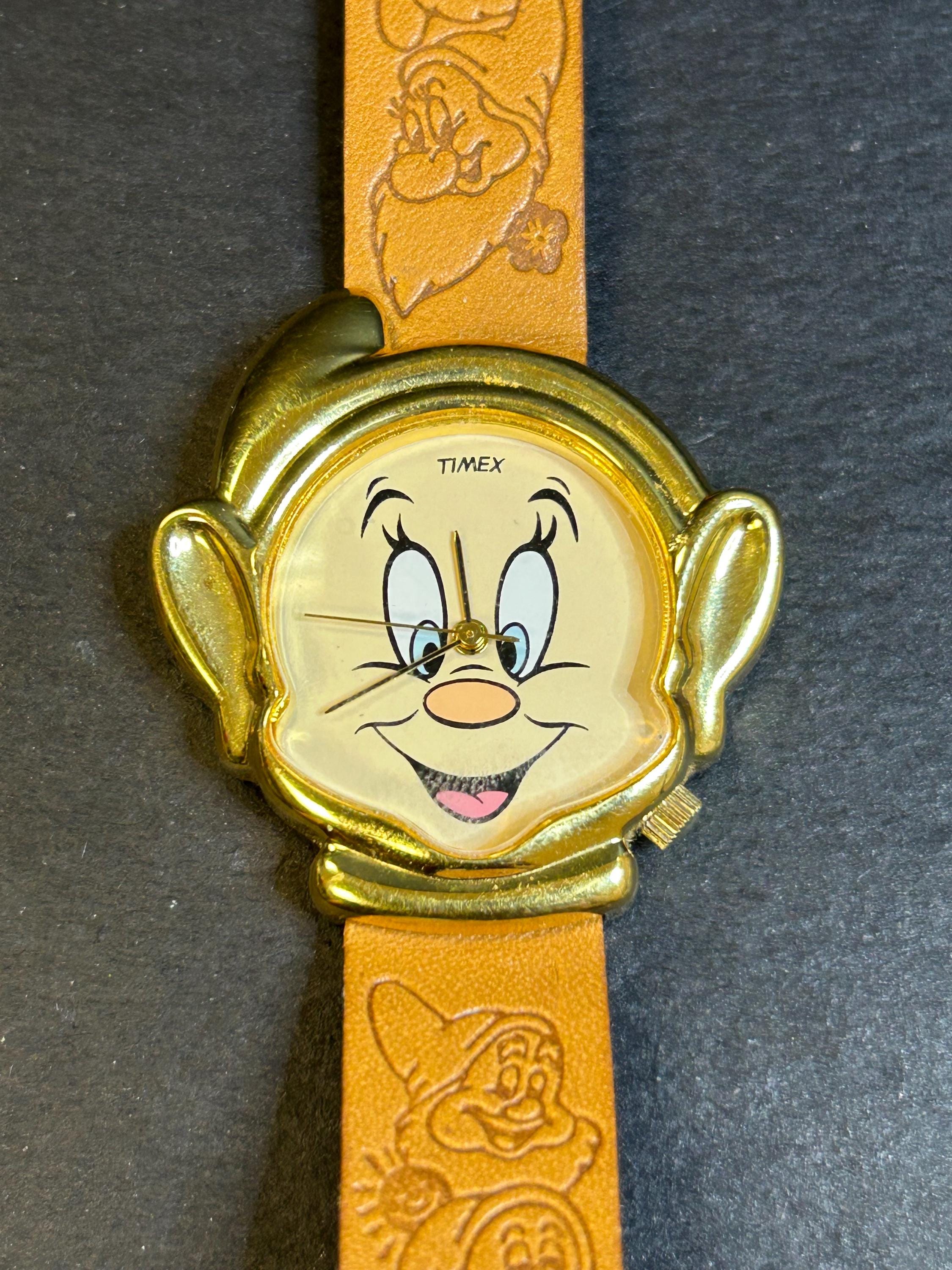 Vintage Disney Schneewittchen Dopey Uhr
