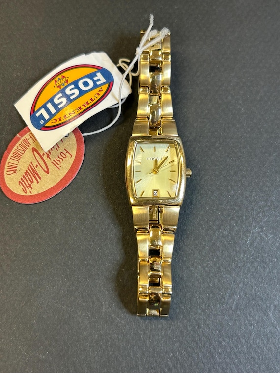 Ladies Fossil F2 gold tone watch - image 2