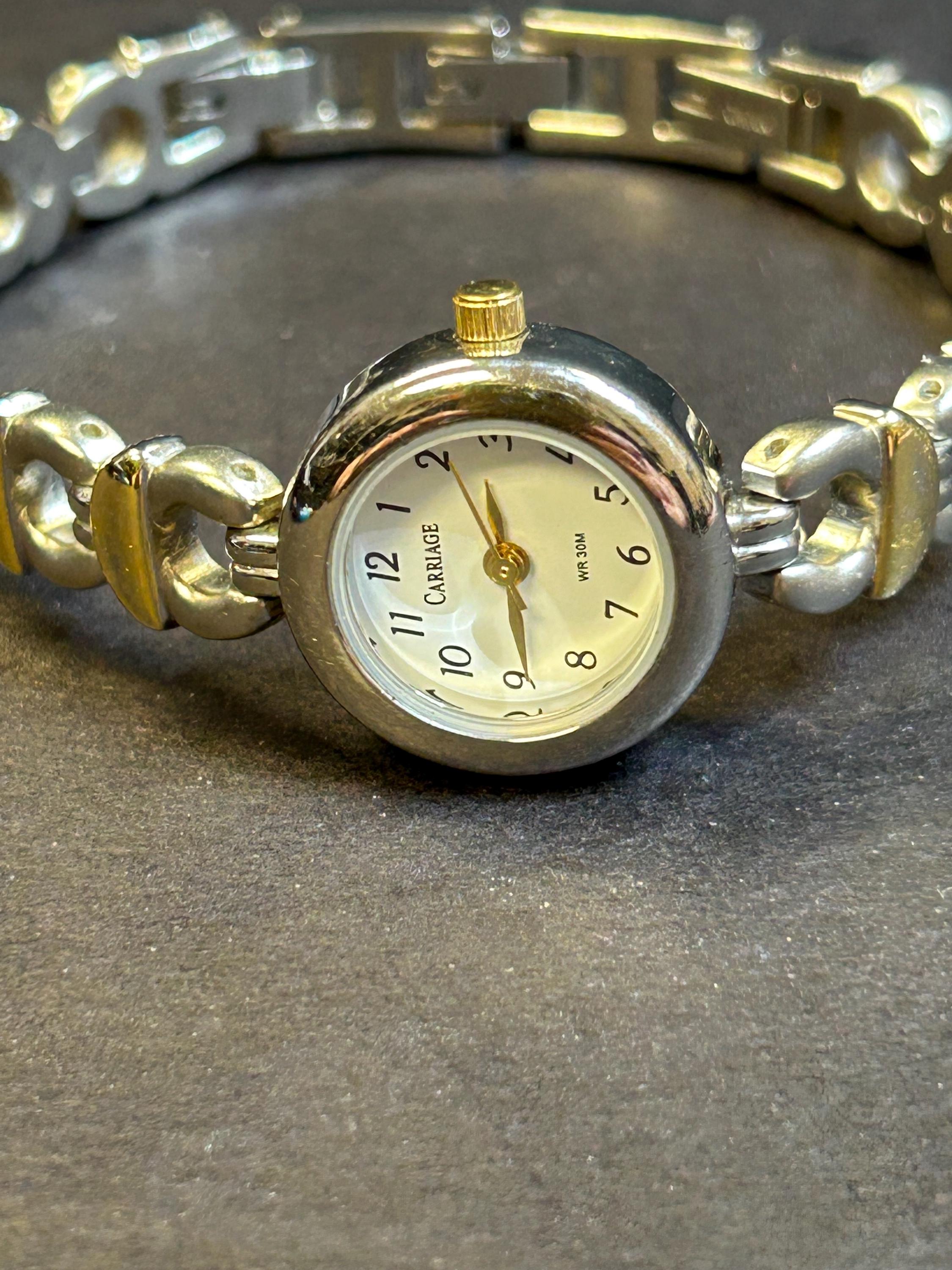 Ladies Carriage Timex Watch Etsy Ireland
