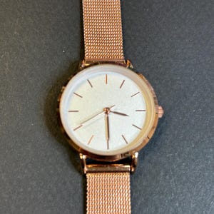 Womans Rose Gold watch