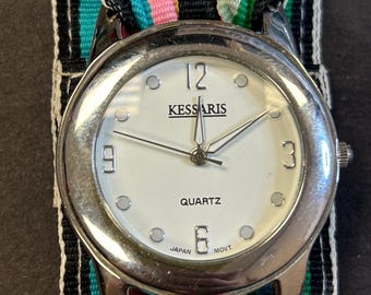 Womans Kessaris multi color band watch