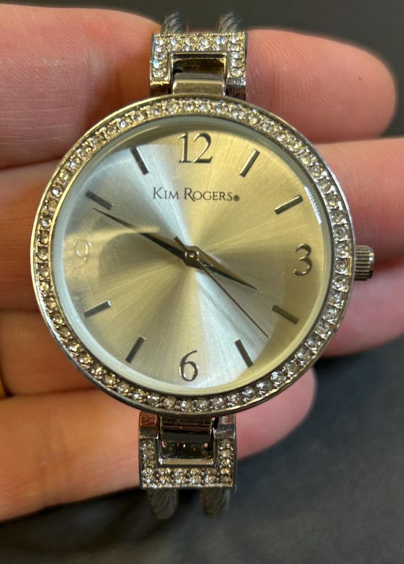 Womans Kim Rogers Cuff Fashion Watch - Etsy display picture 1
