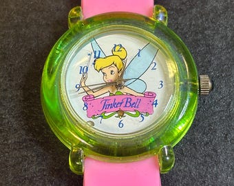Girls Vintage Disney Tinkerbell character watch