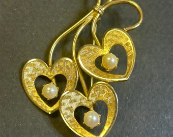 Rare! Unique! Heart brooch
