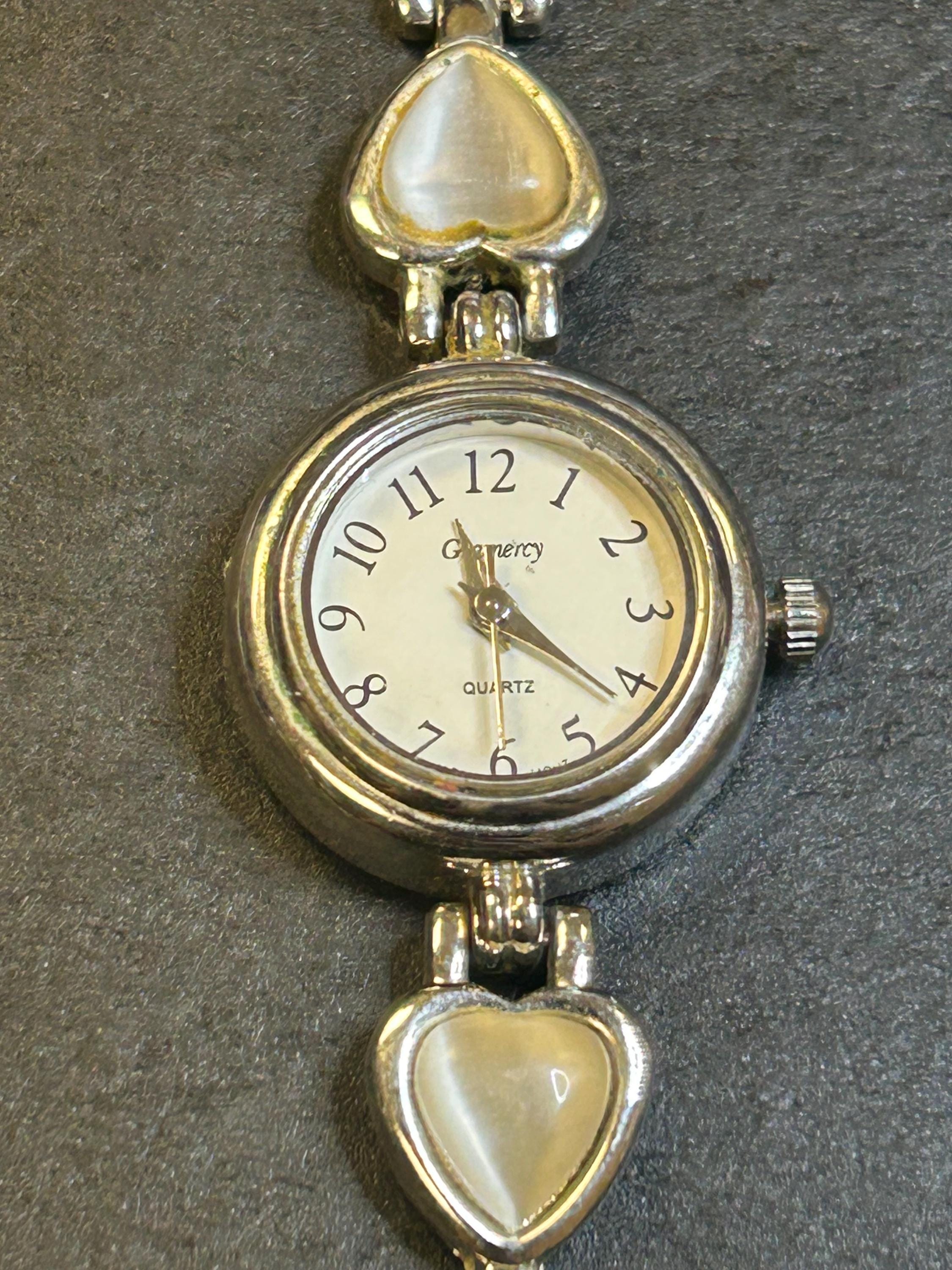 GRAMERCY WAIST WATCH IN A BEAUTIFUL GOLD AND SILVER DESIGN Vintage Ladies Gramercy Watch - Etsy main image 4