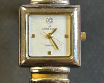 Ladies Anne Klein Diamond dress watch