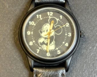 Zeldzaam vintage Disney Mickey Mouse-horloge