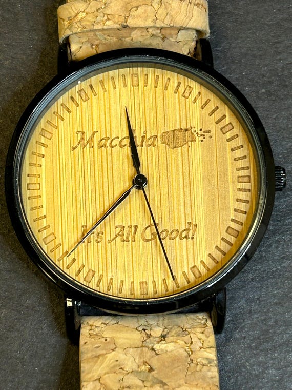 Macchia “It’s All Good” Natural Products watch