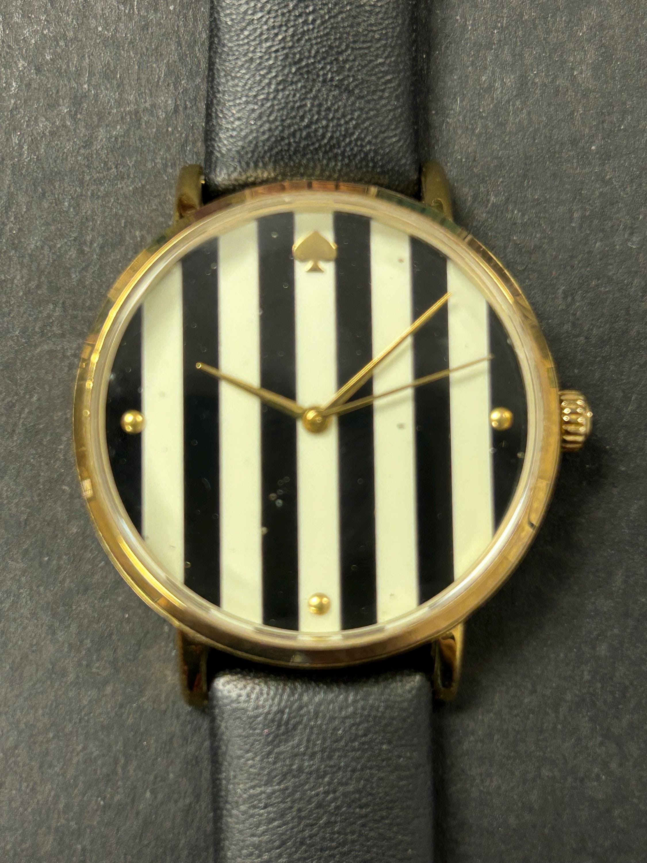 Kate Spade Elegant Black and Gold Watch Kate Spade Bangle Vintage Ladies Watch in Black and Gold  main image 2
