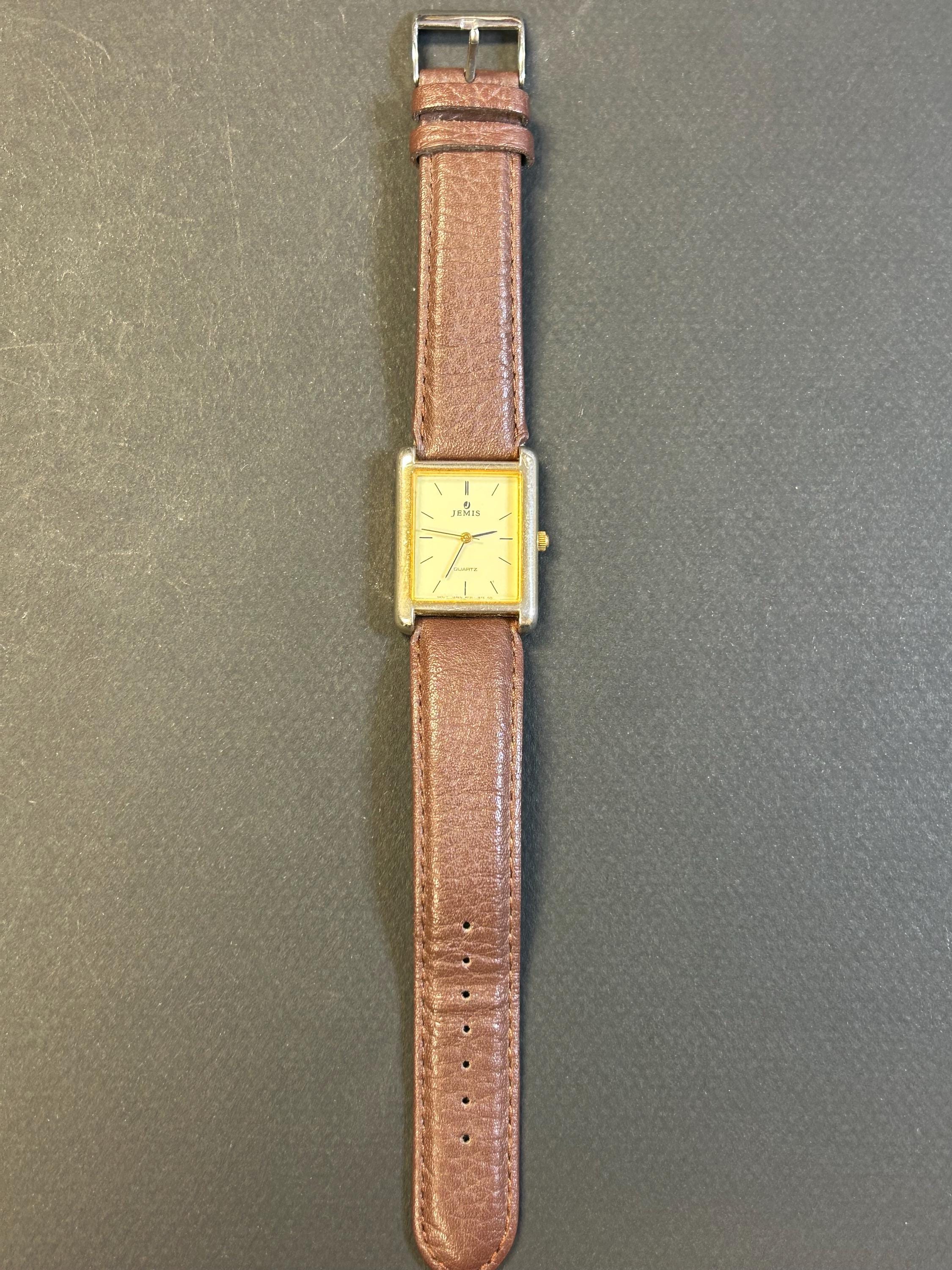 Mens Vintage Jemis Quartz Watch - Etsy