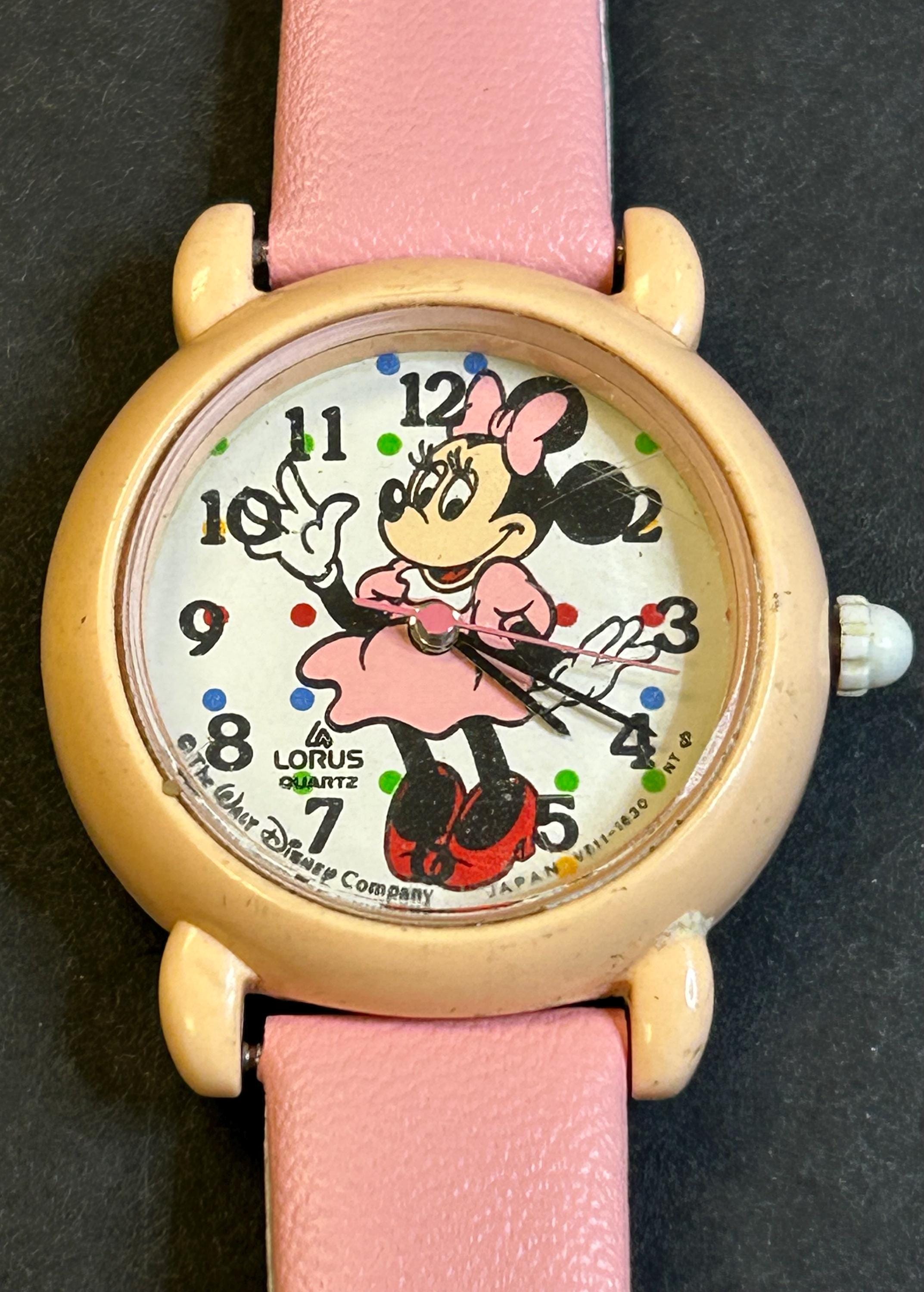 Minnie mouse watch vintage - Etsy 日本