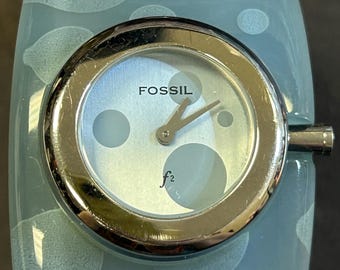 Kids or Ladies Fossil F2 bangle small wrist watch