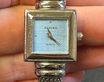 Ladies Vintage Azzura fashion cuff watch