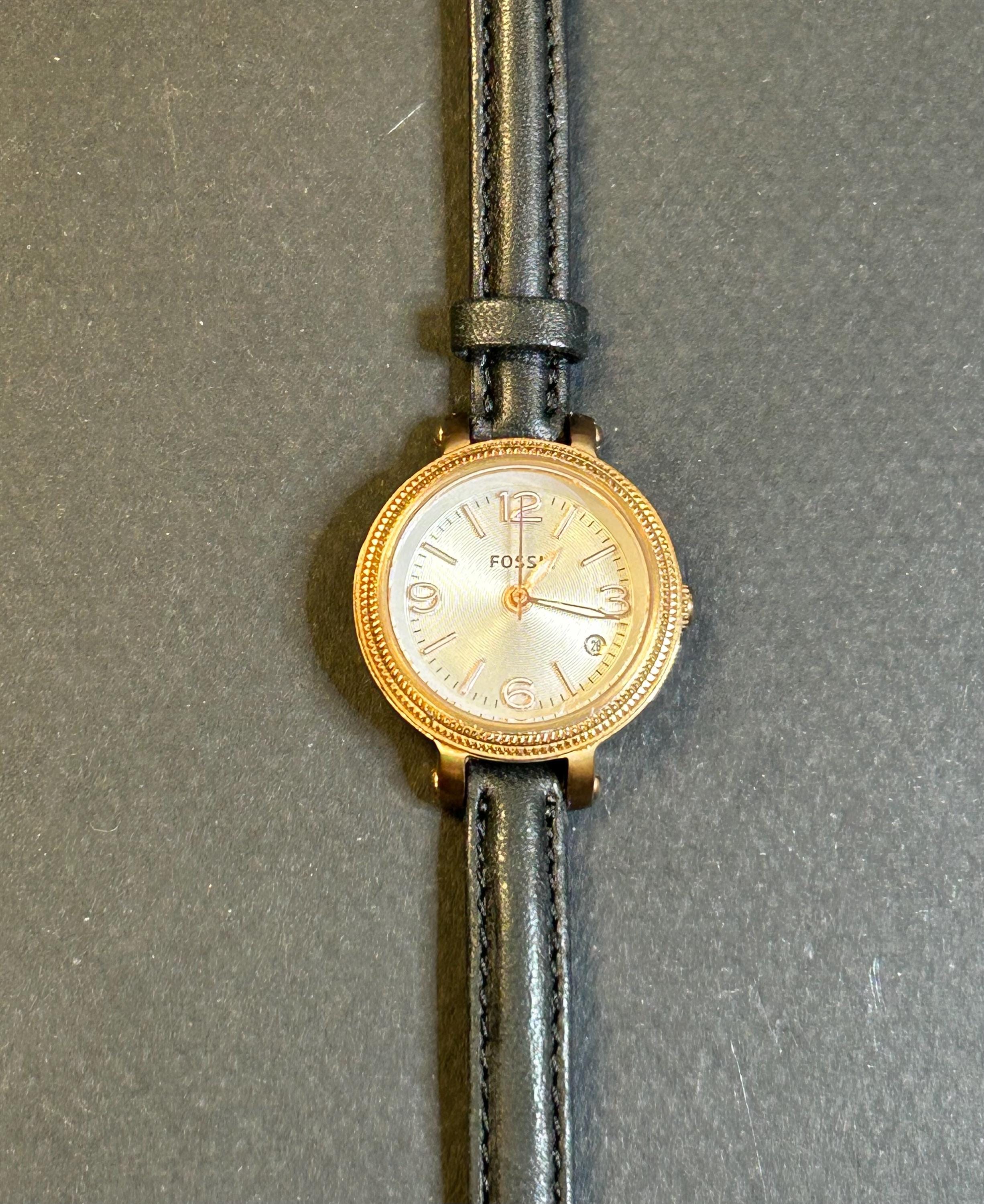 Ladies Fossil Heather Watch - Etsy