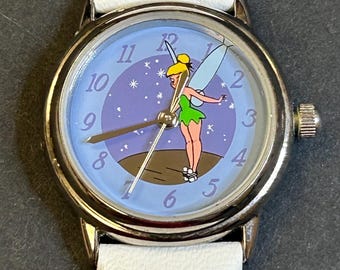 ¡Raro! Reloj vintage de Campanilla de Disney