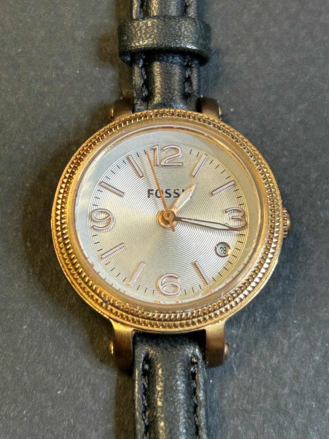 Ladies Fossil Heather Watch - Etsy display picture 1