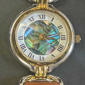 chinese dress ladies Tiny Two-tone Fossil Watch for Women